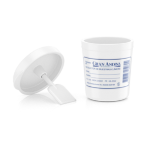 FRASCO RECOLECTOR COPROLOGICO BOLSA X 50 UND- GRAN ANDINA