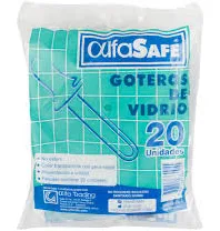 GOTERO VIDRIO X 20 UND ALFA