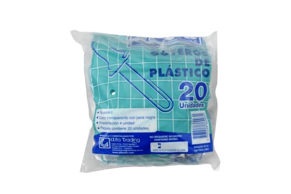 GOTERO PLASTICO X 20 UND ALFA