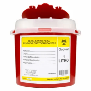 GUARDIAN RECOLECTOR CORTOPULZANTES DE 1 LITRO -NTI