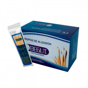 HISOPO DE ALGODÓN APLICADORES X 500 UNIDADES - BEGUT