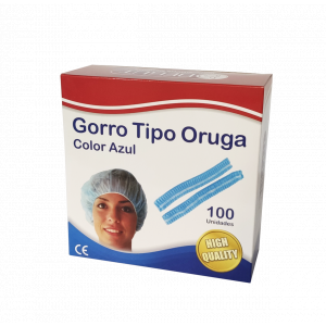 GORROS DESECHABLES TIPO ORUGA X 100UND - BEGUT