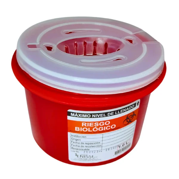 FRASCO RECOLECTOR CORTOPULZANTES DE 1 LITRO- NISSI
