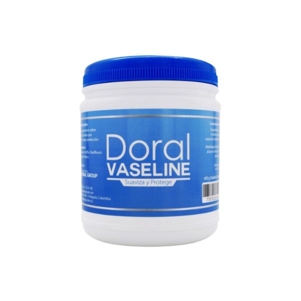 VASELINA COSMETICA DORAL POTE X 400 GRAMOS